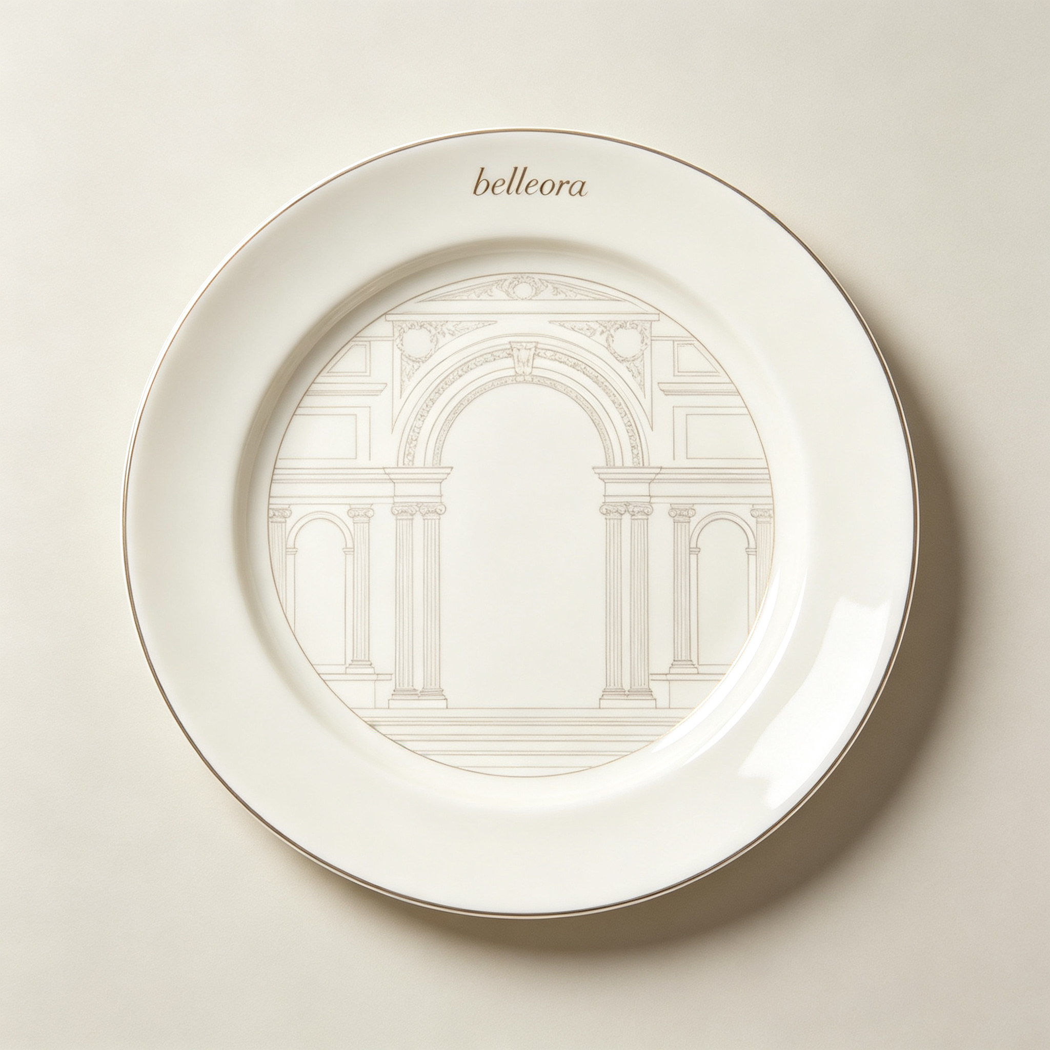 Belleora Handmade Wabi-Sabi Textured Plate